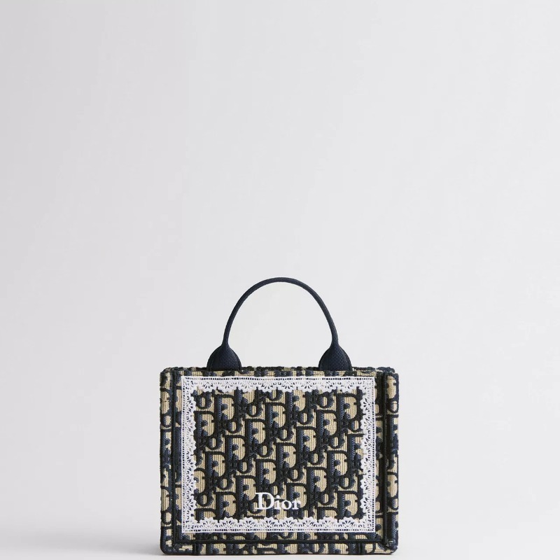 Mini Dior Book Tote with Strap