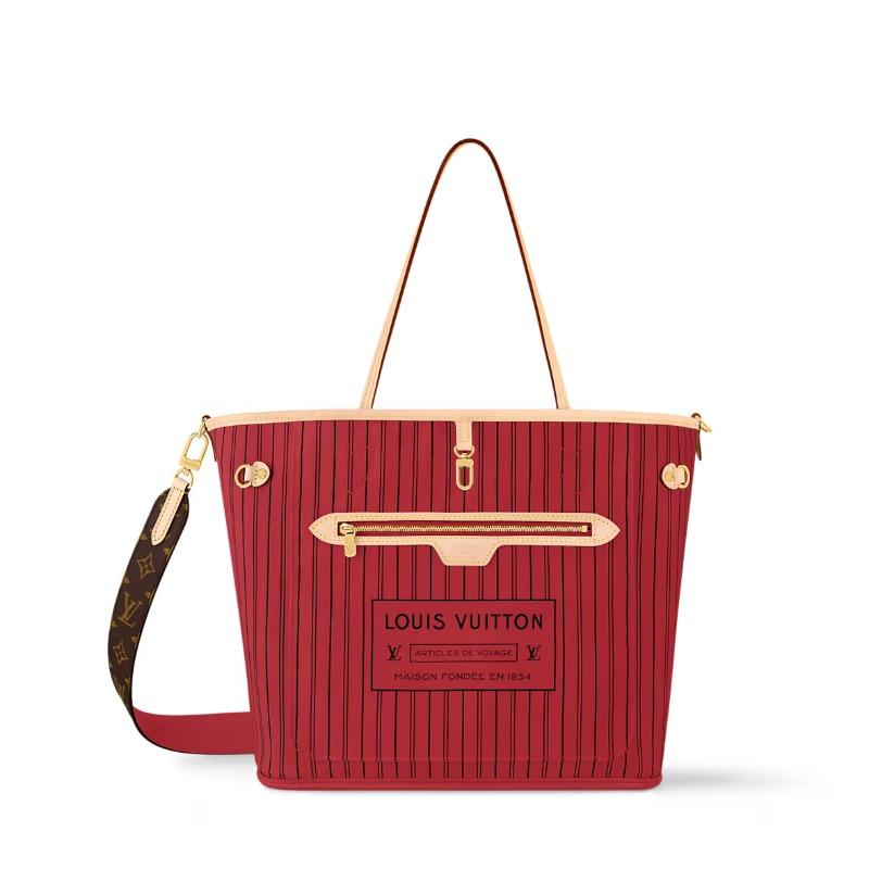 LOUIS VUITTON Neverfull Bandoulière Inside Out MM
