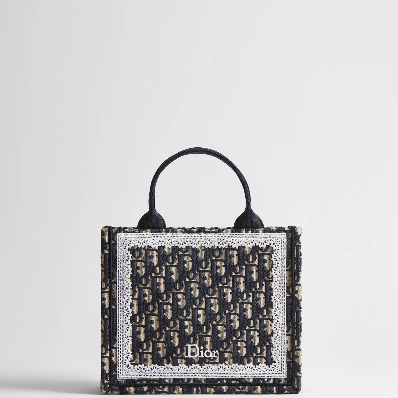 Small Dior Book Tote with Strap