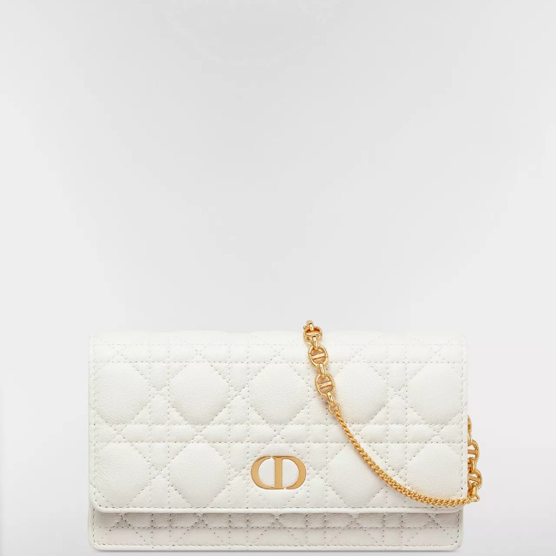 Dior Caro Pouch with Chain