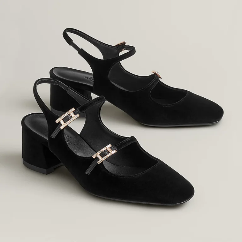 Hermès Jackie 50 pump
