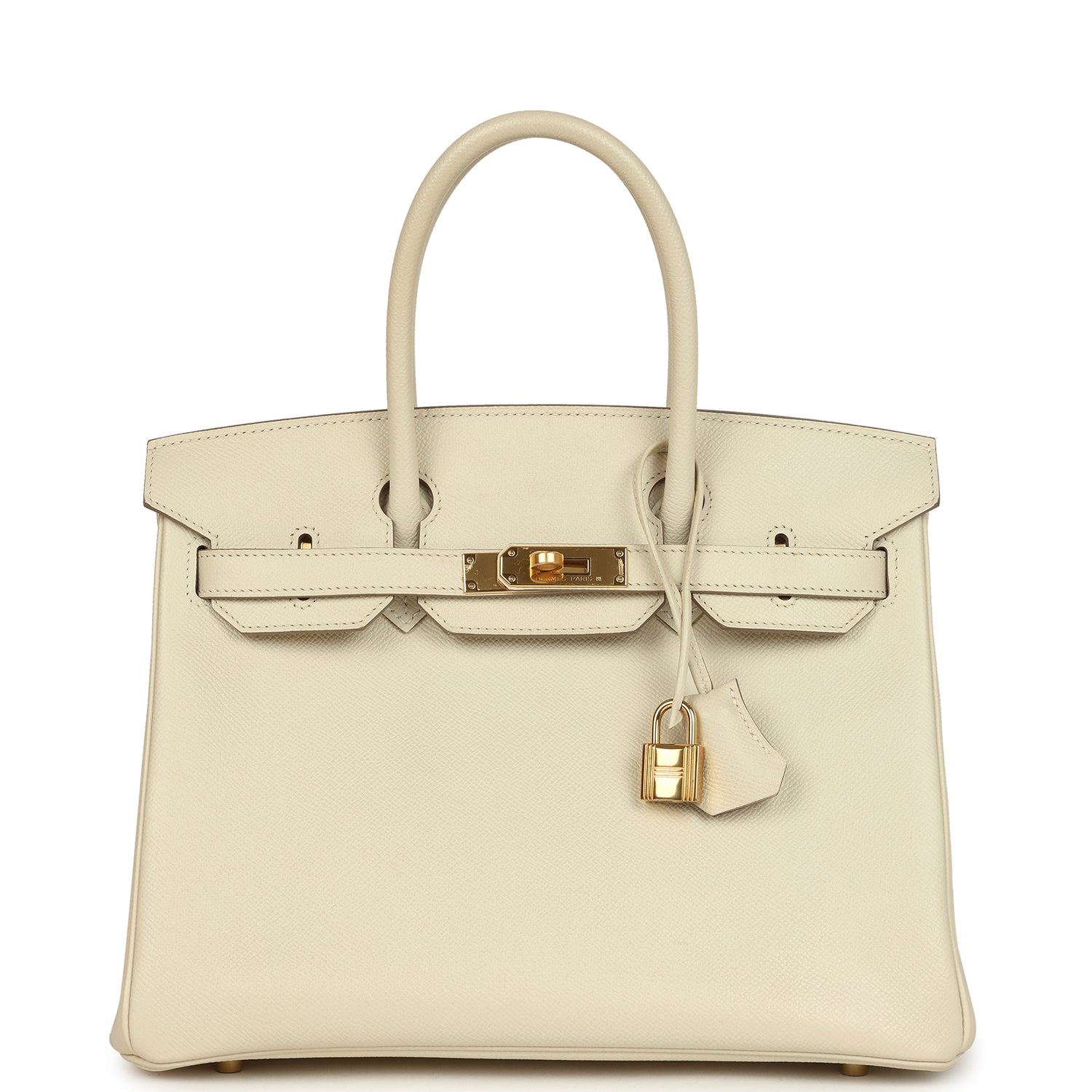 Hermès Birkin 30 Craie Epsom Gold Hardware