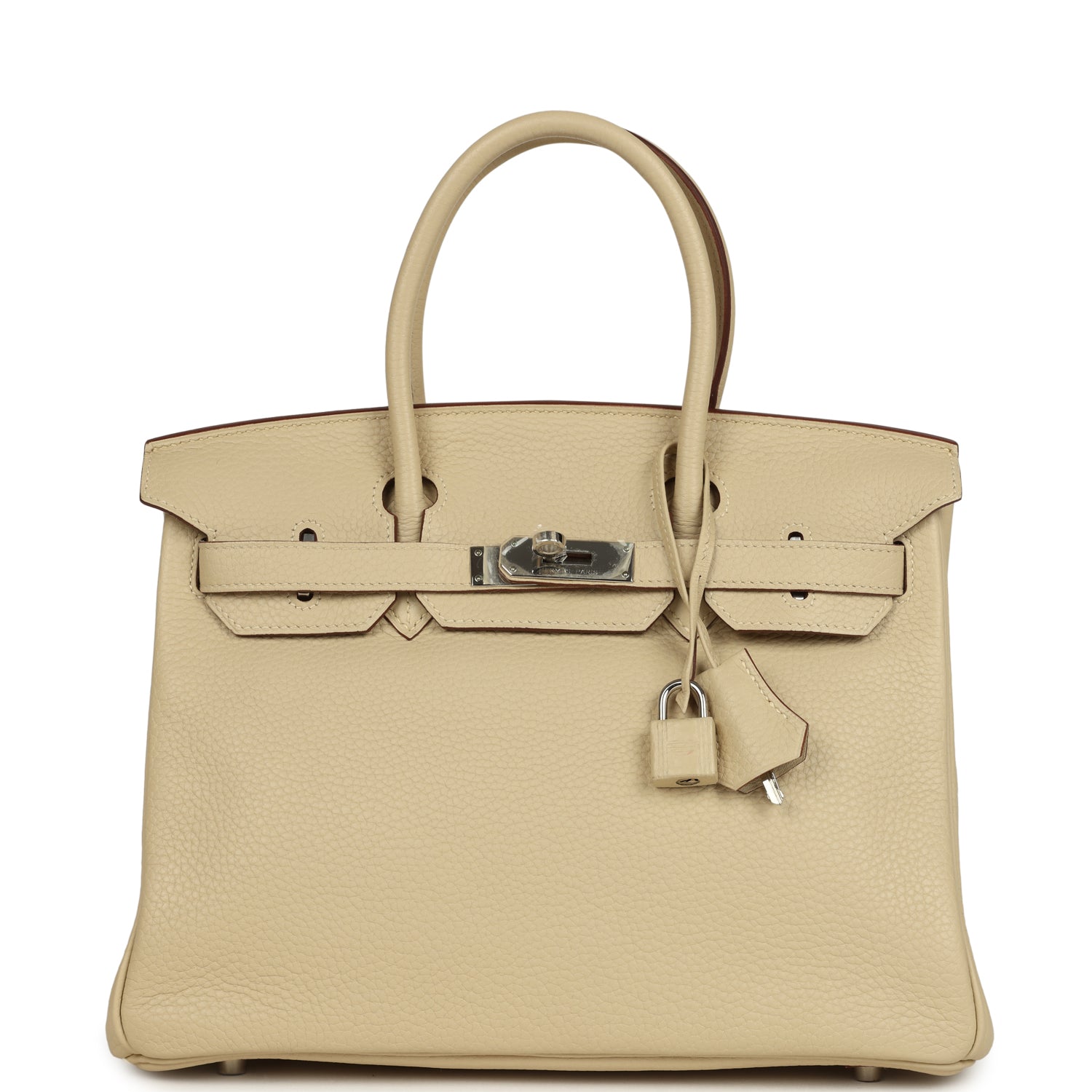 Hermès Birkin 30 Parchemin Clemence Palladium Hardware