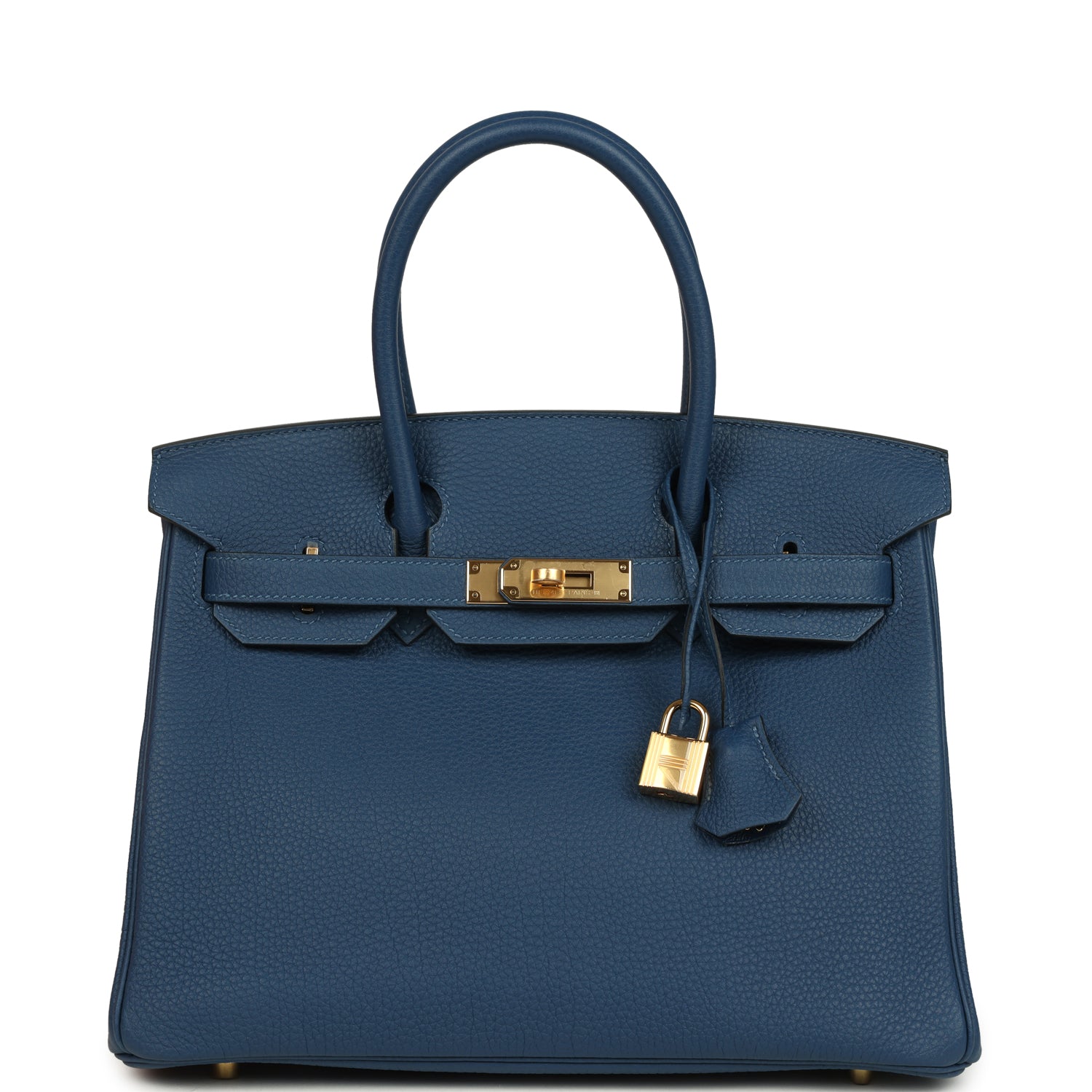 Hermès Birkin 30 Deep Bleu Togo Gold Hardware