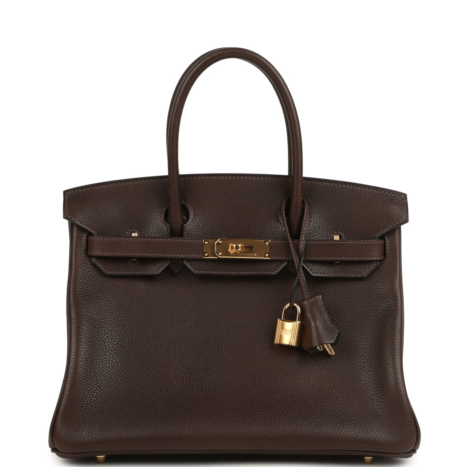 Hermès Birkin 30 Ebene Barenia Faubourg Gold Hardware