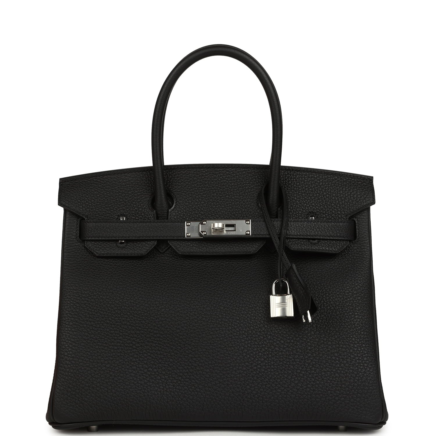 Hermès Birkin 30 Black Togo Palladium Hardware