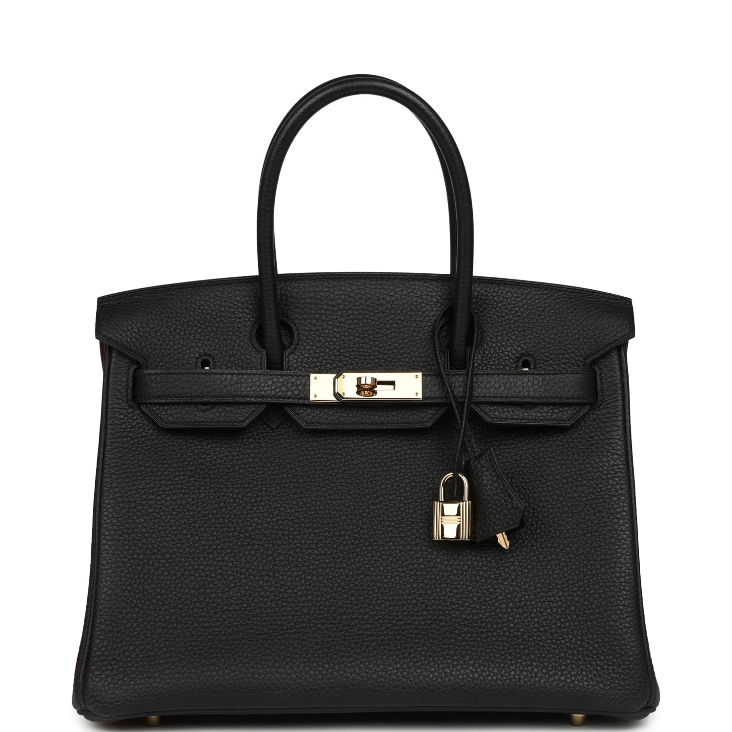Hermès Birkin 30 Black Togo Permabrass Hardware