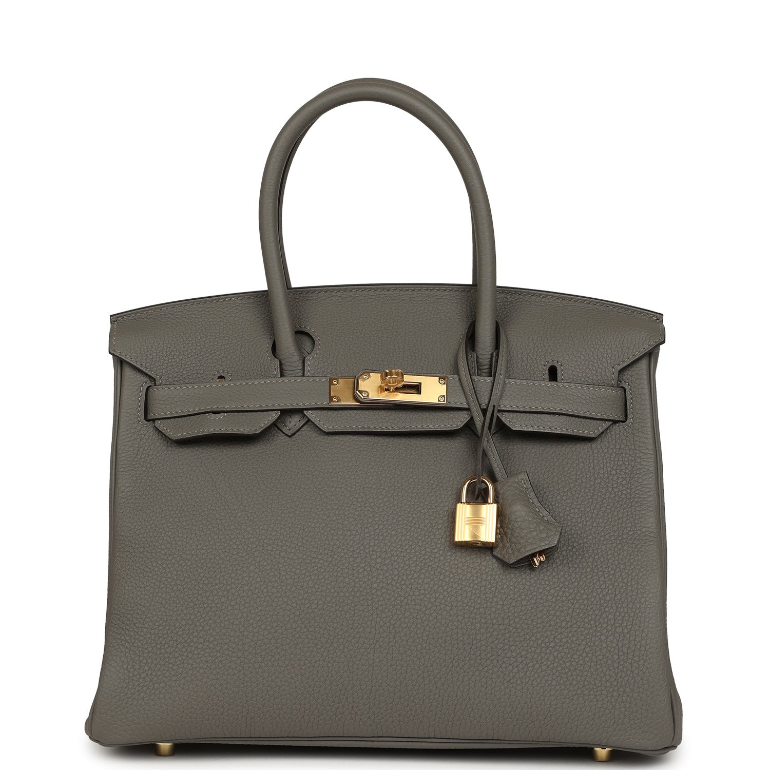Hermès Birkin 30 Gris Meyer Togo Gold Hardware
