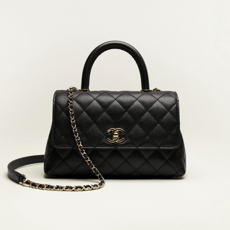 Flap Bag with Top Handle