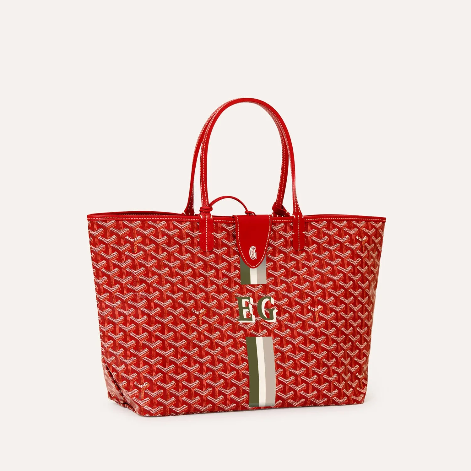 Saint Louis PM bag Stripes and Initials