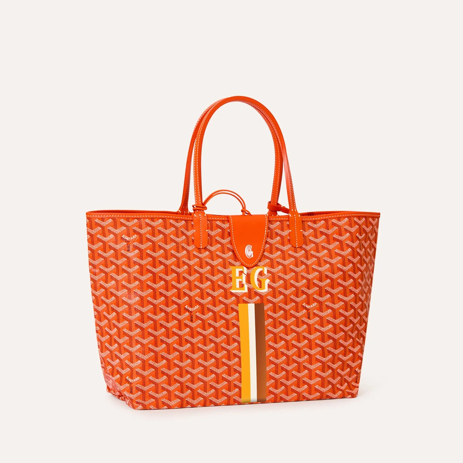 Saint Louis PM bag Stripes and Initials