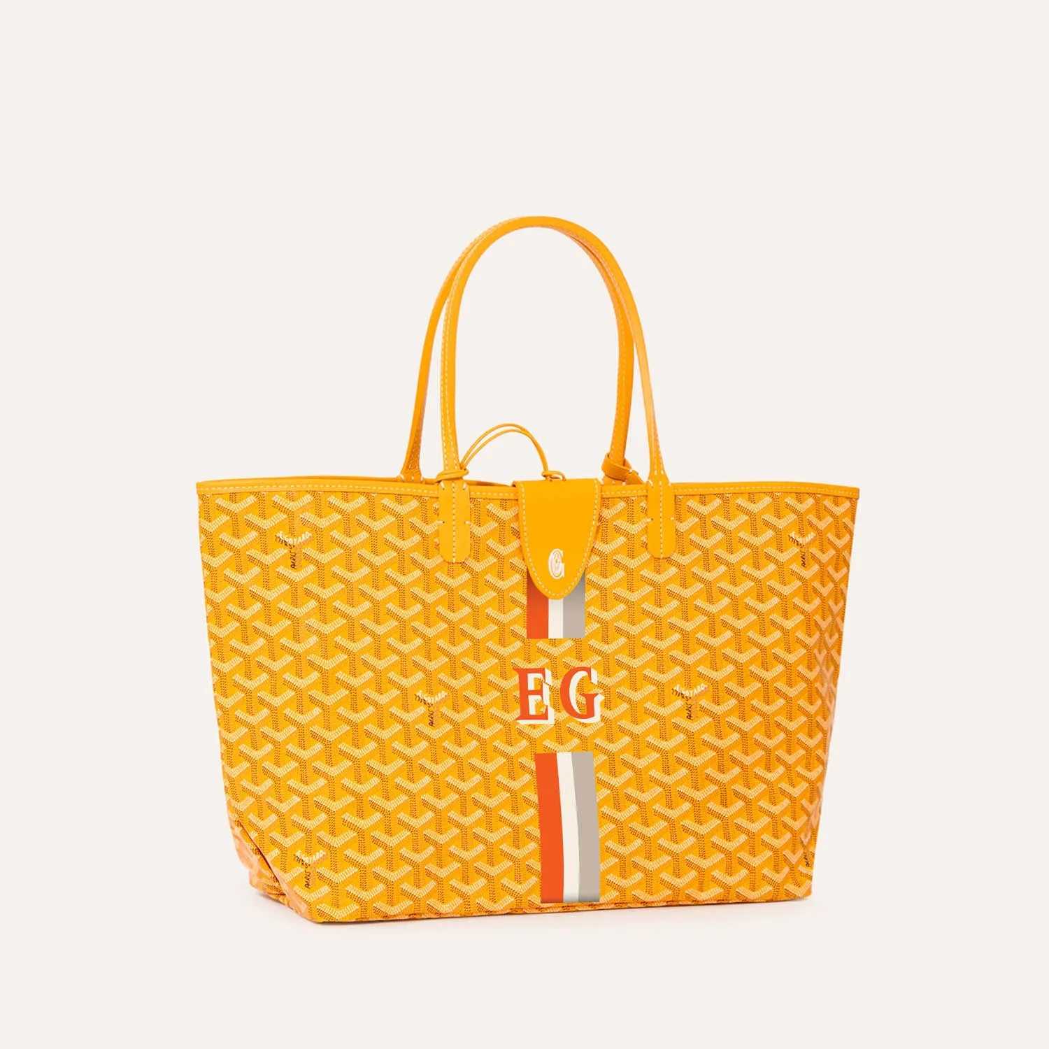 Saint Louis PM bag Stripes and Initials