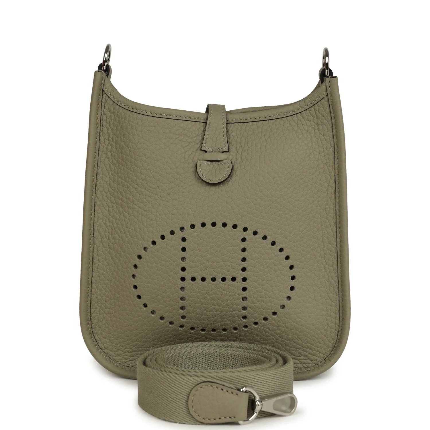 Hermès Evelyne TPM Sauge Clemence Palladium Hardware