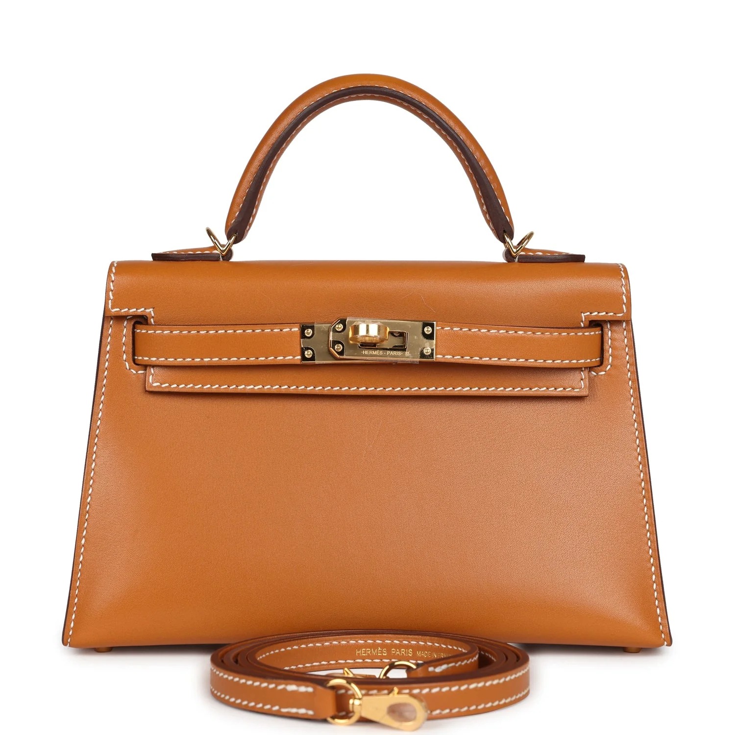 Hermès Kelly Sellier 20 Naturel Sable Butler Gold Hardware