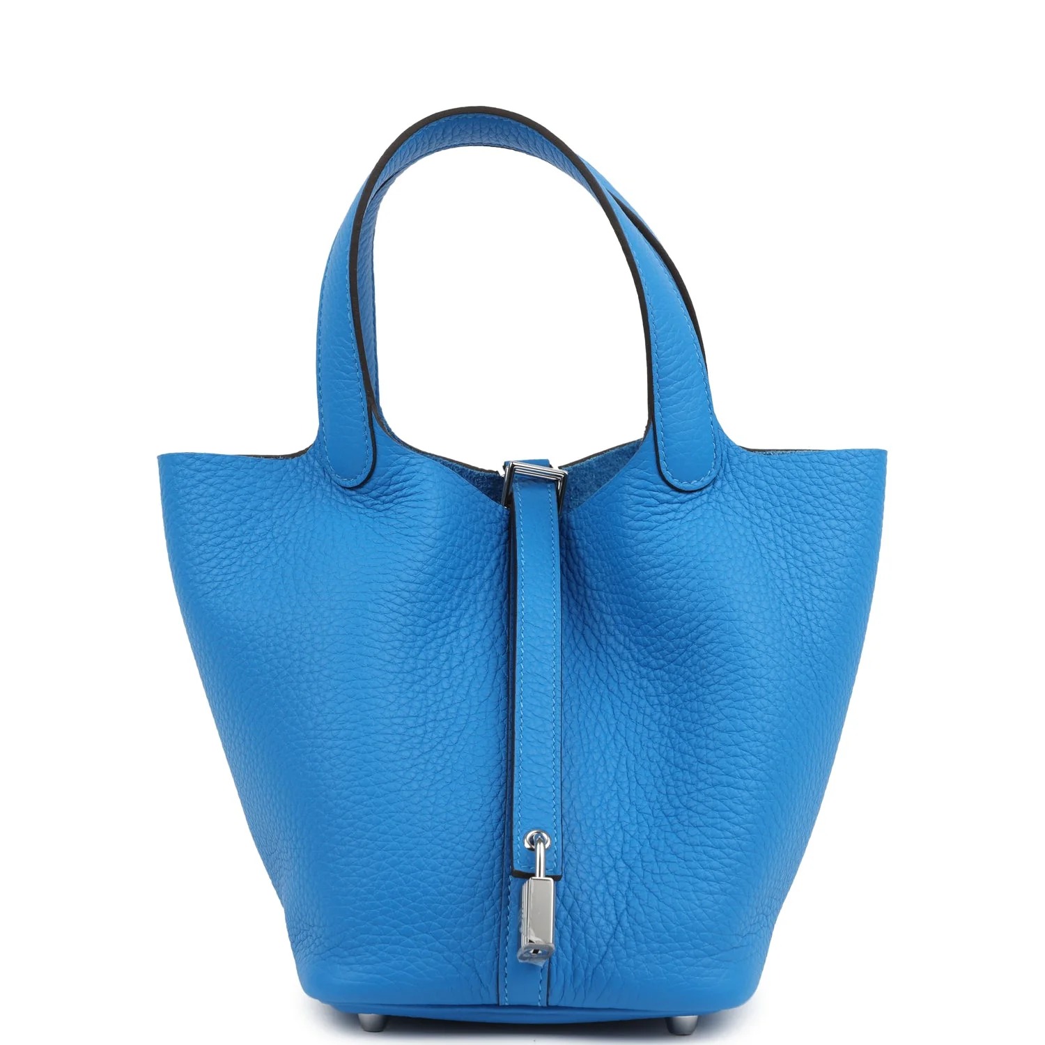 Hermès Picotin Lock 18 Bleu Hydra Clemence Palladium Hardware