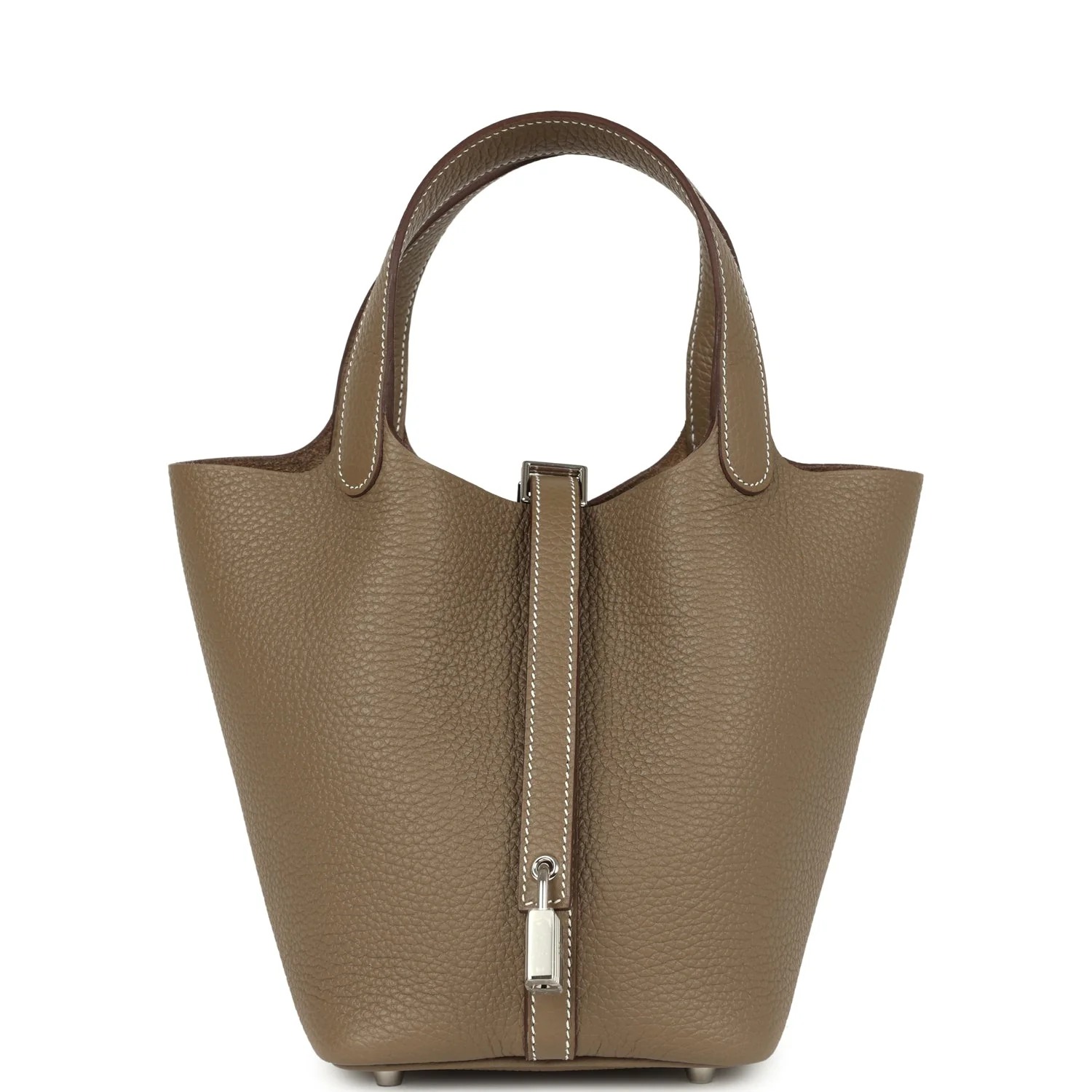 Hermès Picotin Lock 18 Etoupe Clemence Palladium Hardware