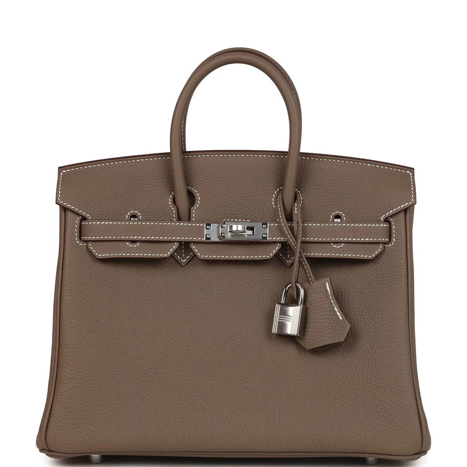 Hermès Birkin 25 Etoupe Togo Palladium Hardware