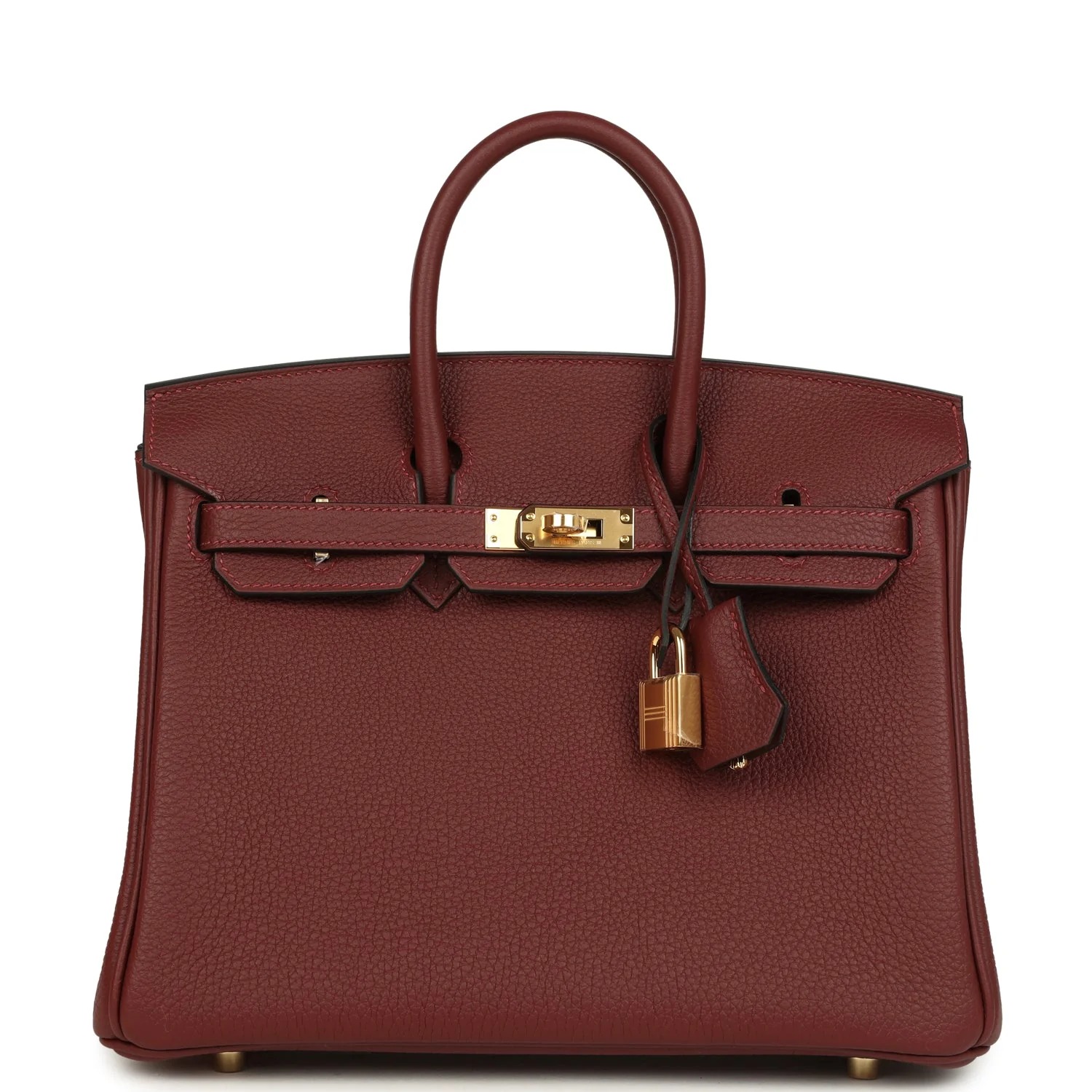 Hermès Birkin 25 Rouge H Togo Gold Hardware