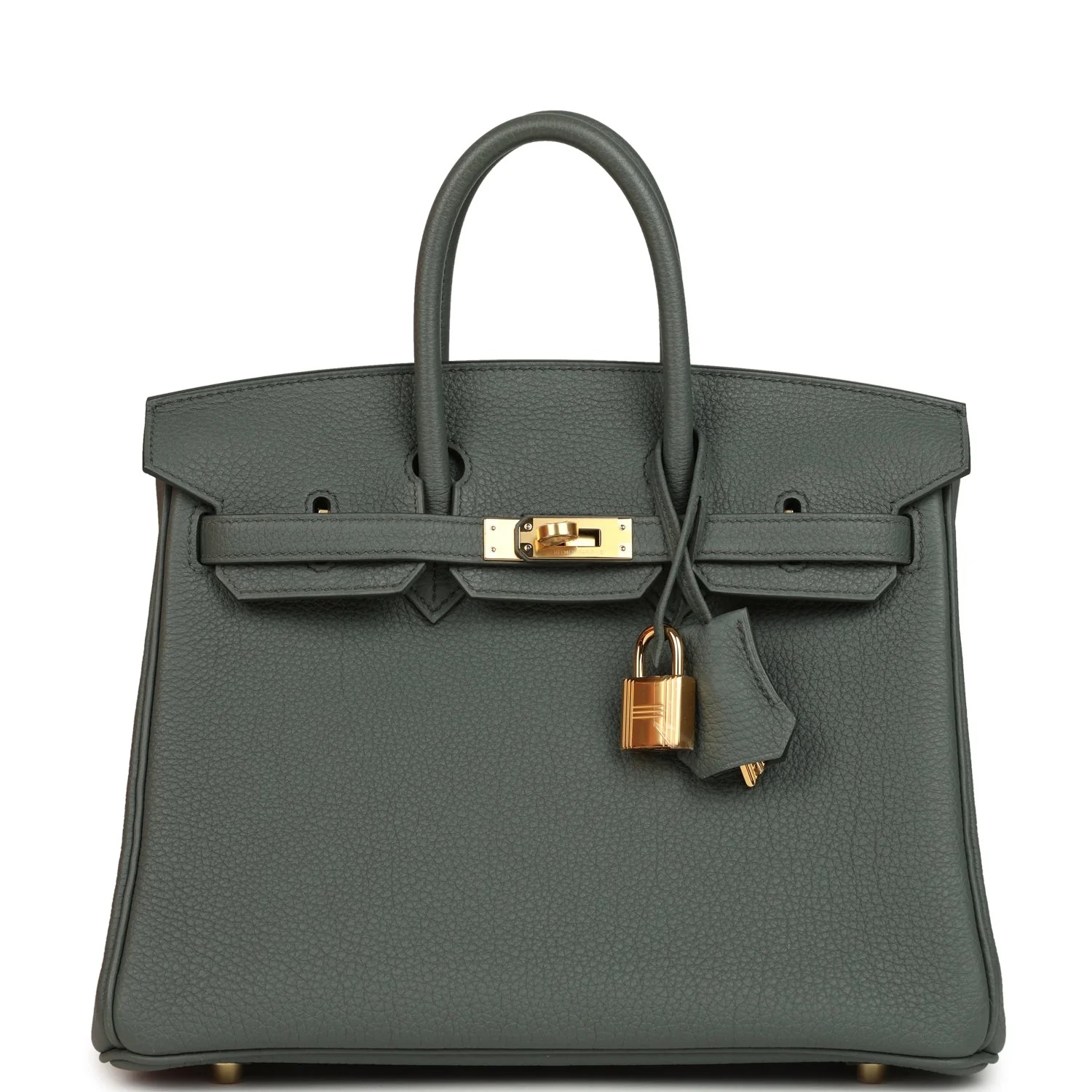 Hermès Birkin 25 Vert Amande Togo Gold Hardware